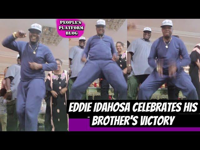 WAHALA] EDDIE IDAHOSA CELEBRATING IN BENIN CITY AS E BROTHER ABOUT TO BE DEPUTY GOVERNOR