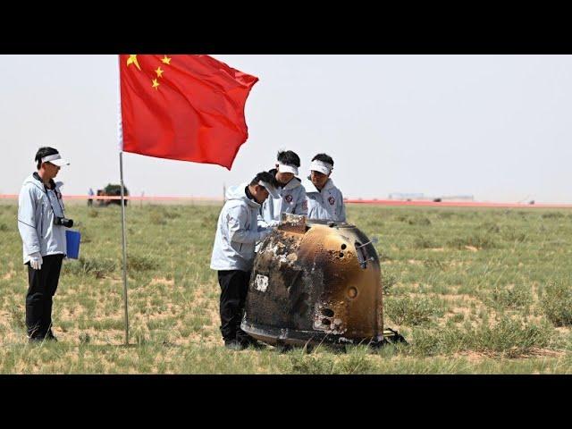 Raumfahrt-Erfolg für China: Mondsonde wieder auf der Erde