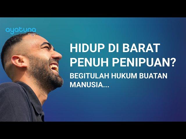 PRIA INGGRIS: KITA DITIPU | BEGITULAH HUKUM BUATAN MANUSIA