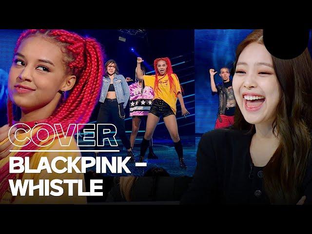 Belgique BLACKPINK's WHISTLE cover dance! #blackpink