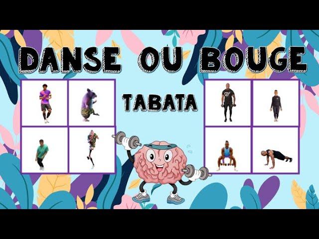 PAUSE ACTIVE/BRAIN BREAK: DANSE OU BOUGE TABATA - ÉTÉ