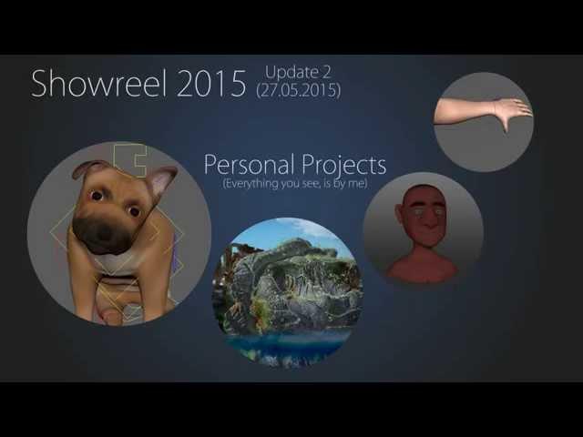 Showreel 2015(Rigger/3D Generalist) - Update 2