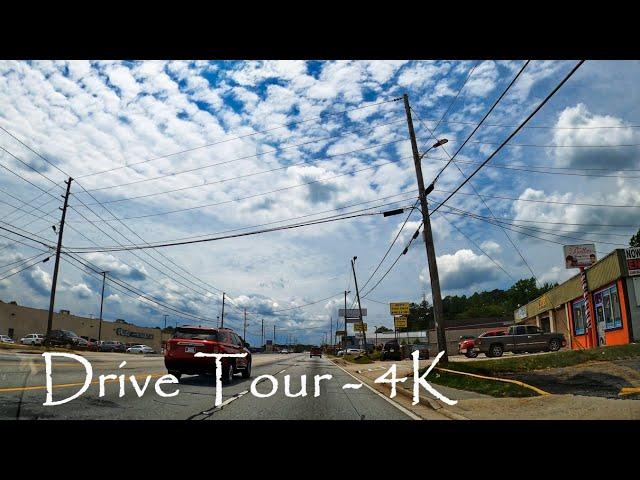 Driving Throughout Mableton, GA - Atlanta Suburb Tour - 4K