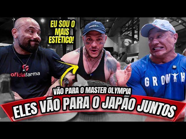 BALESTRIN VAI LEVAR O GIGA E O TOGURO PARA O JAPÃO PARA COMPETIR - MASTERS OLYMPIA !!!