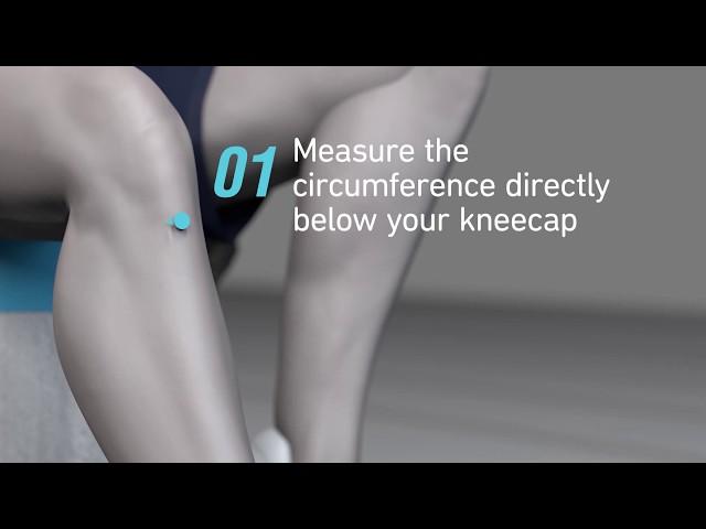 Bauerfeind Sports Knee Strap - Sizing Guide