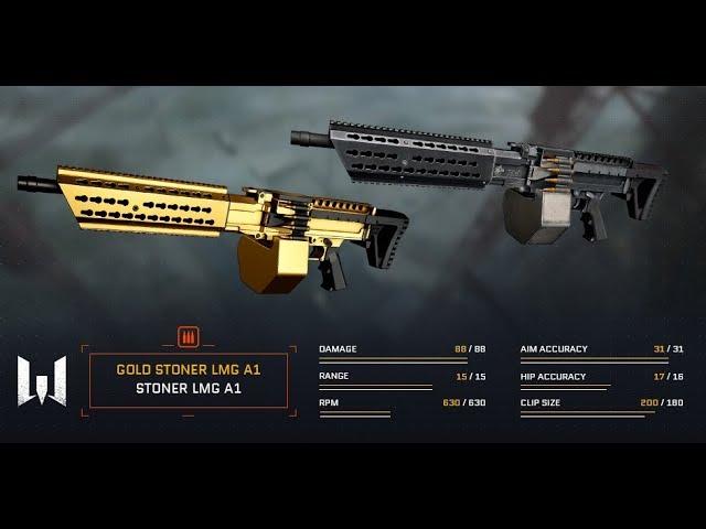 Stop using Stoner LMG A-1 (warface) LR7Plays