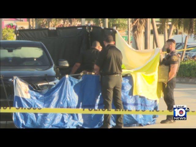 Surveillance video shows moments after deadly shooting in Miramar Dunkin' parking lot