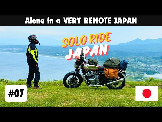 Solo Ride through the WILD WEST Coast of North Japan | EP 7: AIN'T NO SUNSHINE