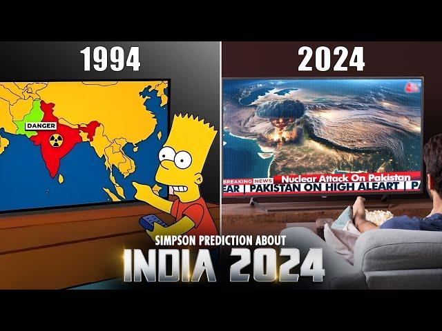 India in 2024 Simpsons FUTURE PREDICTION India Would... (You Won't Believe It!)