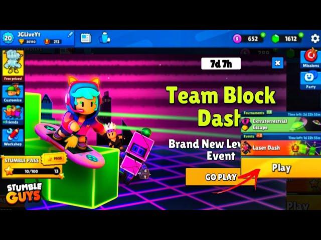 HIGHLIGHTS STUMBLE GUYS NEW RESPAWN TEAM BLOCK DASH MODE