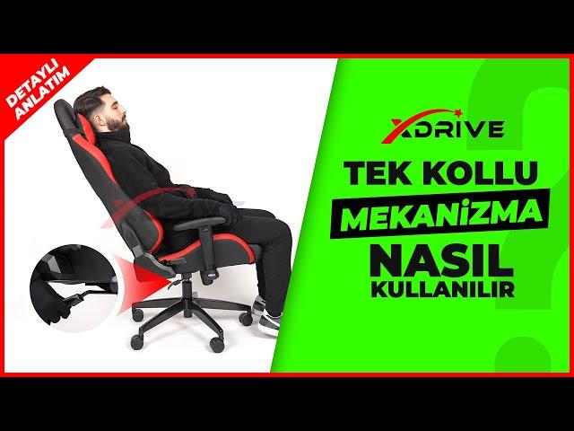 Ofis Koltuğu & Oyuncu Koltuğu Tek Kollu Mekanizması Nasıl Çalışır? Nasıl Kullanılır?