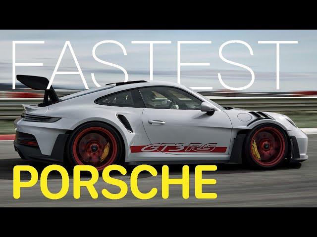 Top 10 fastest PORSCHE ever made - 2023