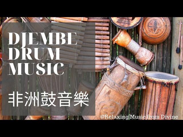 DJEMBE DRUM MUSIC 非洲鼓音樂 輕快，精神有活力的音樂  | Relaxing music from Divine