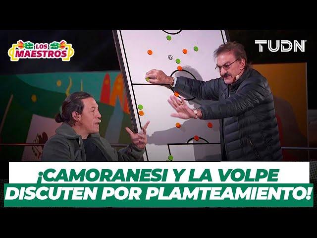 MAESTROS: ¿Romper la línea? La Volpe y Camoranessi se ENFRASCAN en debate | TUDN