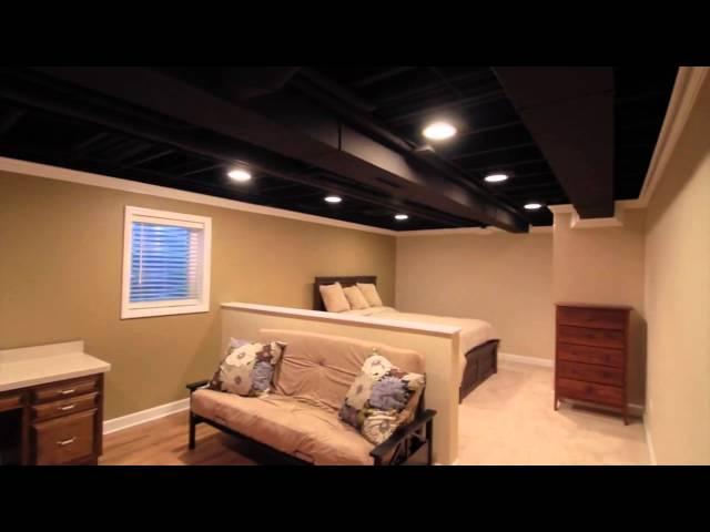 Basement Remodeling by Matrix Basement Systems - Winfield, IL Project