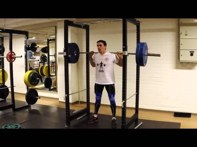 Squat 100kg x 30 (20 rep squats and milk program)