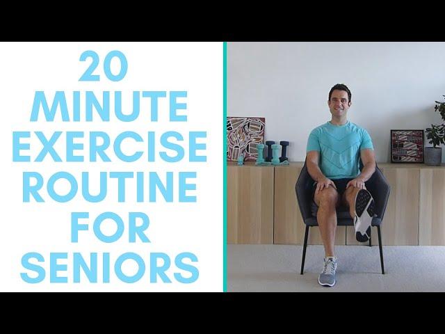 Full Exercise Routine For Seniors (20-Minutes) | More Life Health