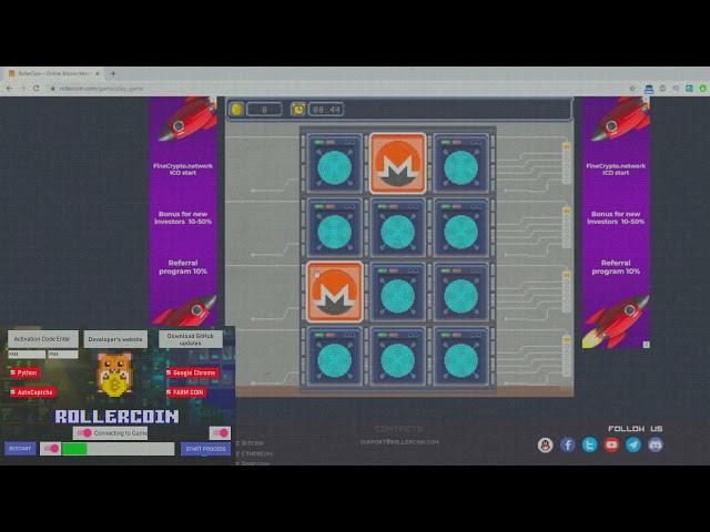 Rollercoin Bot Python & Rollercoin Hack - AutoCaptcha & AutoGame | Free Download 2022 NEW