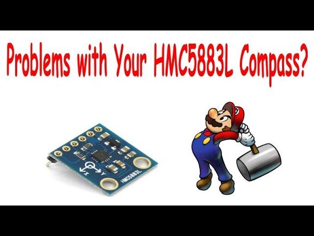 HMC5883l magnetometer compass problems?