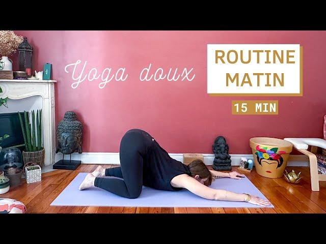 15 minutes: Routine Yoga du matin pour se sentir incroyablement bien !