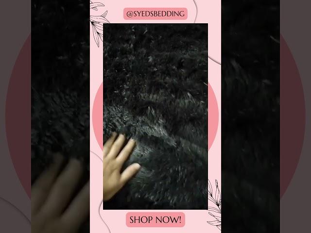 #imported Fur Shaggy Quilt #bedding #shaggy #quilt #winter #bedroomdecor #onlineshopping #viralreels