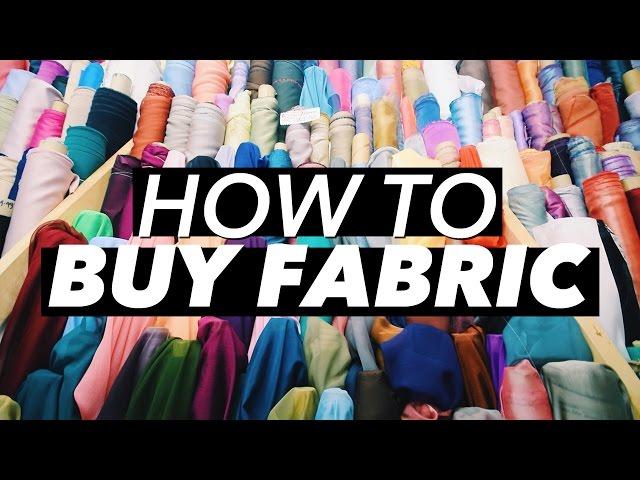 How to Buy Fabric (Terminology & Shopping Tips!) | WITHWENDY