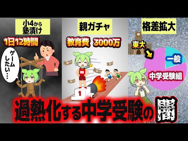 中学受験の闇知ってますか？【ずんだもん解説】