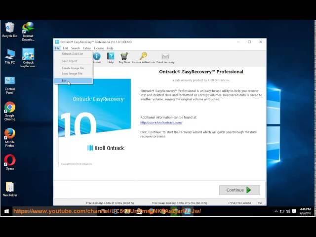 How to Uninstall Ontrack EasyRecovery Professional v10.1