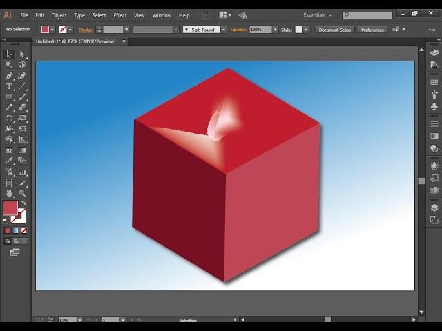 24/7learn with mzn adobe illustrator mesh, direct selection tool, line segment tool lecture part 1