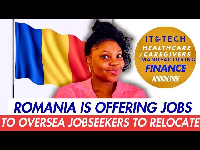 ROMANIA  EMPLOYERS ARE HIRING OVERSEA JOBSEEKERS NOW! APPLY FOR FREE AND GET SPONSORED TO ROMANIA