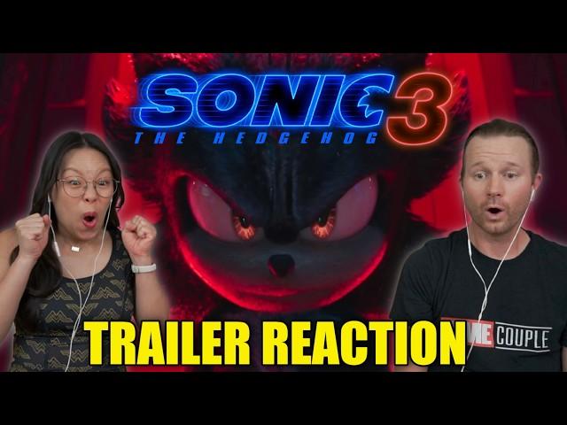 Sonic the Hedgehog 3 Official Trailer | Reaction & Review | Keanu Reeves | Jim Carrey