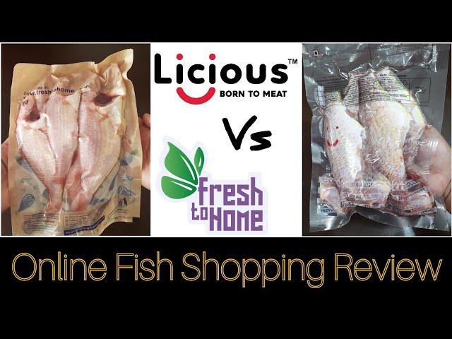 Online Fish Shopping Review | Licious Vs FreshToHome | Who is Best? Honest Review by WoW entha Ruchi