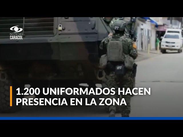 Tres días de la operación Perseo en Cauca: hostigamientos son intermitentes