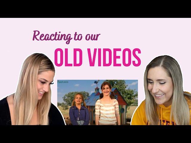 Reacting to old videos!! | Katrina & Sloane Fitforafeast