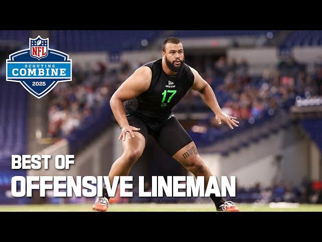 Best of Offensive Line | 2025 NFL Scouting Combine