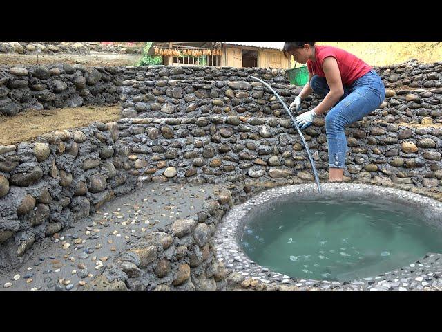 Build fish ponds, Build terraced embankments - Off Grid Farm, My Free Life