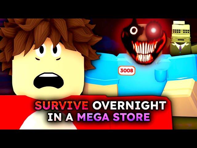 ROBLOX - Survive Overnight in a Mega Store - [Full Walkthrough]