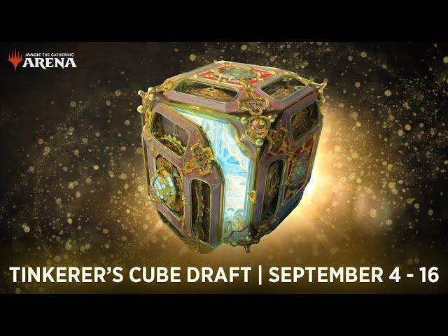 MY MOST EXCITING DRAFT EVER!   TINKERER'S CUBE MTG Arena