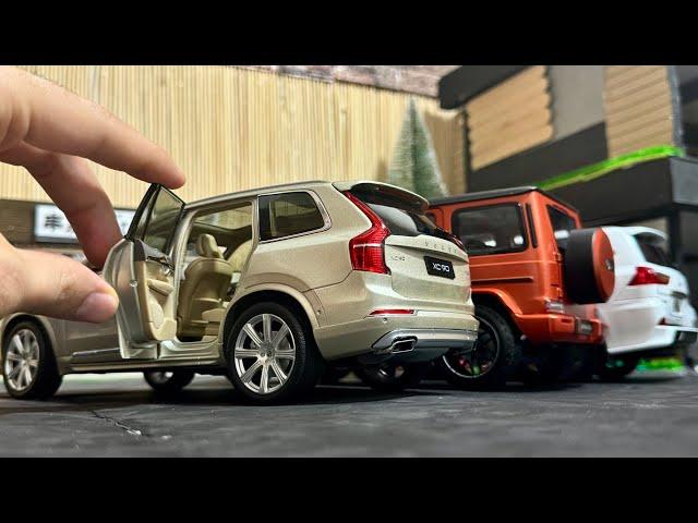 Tiny Diecast Models of Expensive SUVs