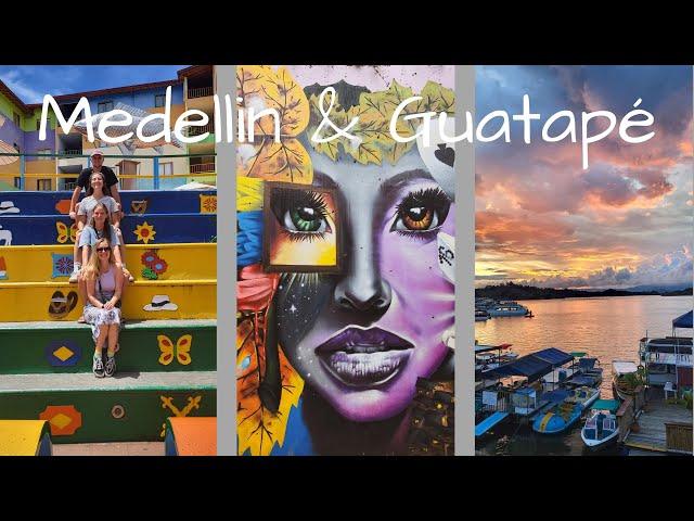 Vlog 60 - Backpacking Kolumbien // MEDELLIN & GUATAPE