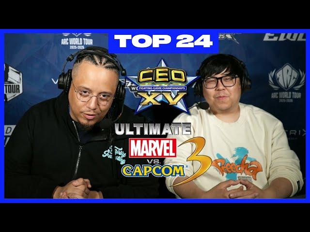 CEO 2025 UMvC3 TOP 24 Ultimate Marvel vs. Capcom 3 Tournament