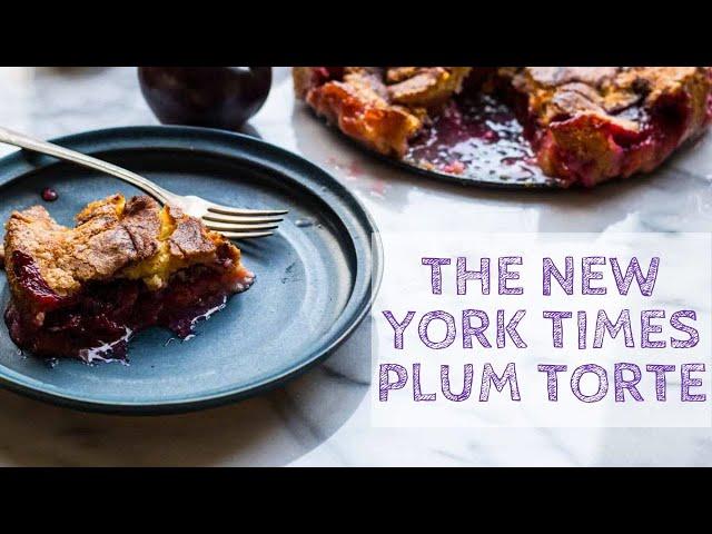 The New York Times Famous Plum Torte