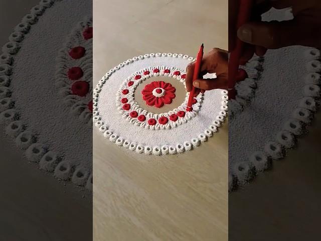 Simple and Easy Rangoli designs for beginners