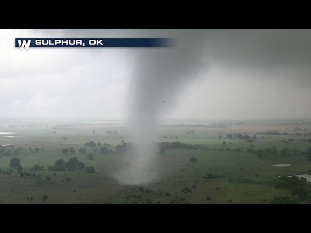 Absolutely Insane Drone Footage of Oklahoma Tornado