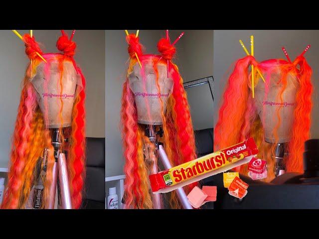 STARBURSTS inspired ️wig| OMG I MADE A STARBURSTS WIG!!!!