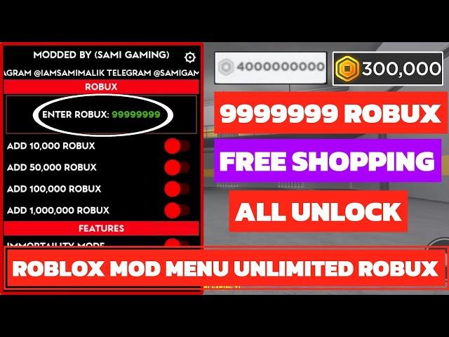 Roblox Mod Menu 2.638.610 APK - Unlimited Robux, Free Shopping & VIP Features