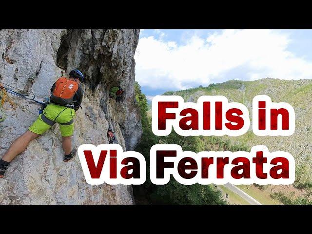 Via Ferrata fall - Rock climbing is the reason why I almost fell on Via Ferrata twice