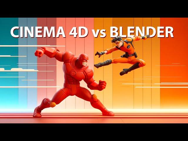 Cinema 4D vs. Blender in 2024