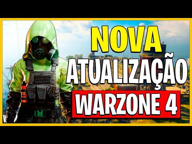 NOVA ATUALIZAÇÃO  COM CORREÇOES WARZONE 4 SEASON 1