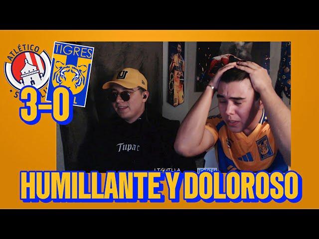 HUMILLANTE RESULTADO | ATLETICO SAN LUIS VS TIGRES | 4TOS DE FINAL IDA | LIGA MX AP2024 | REACCION